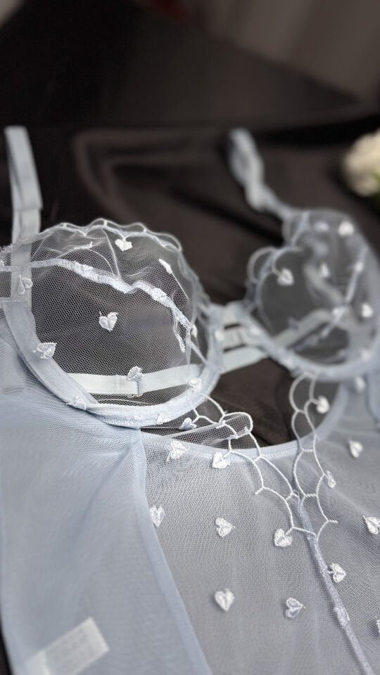 TOUCHGRACE BABYBLUE BODYSUIT