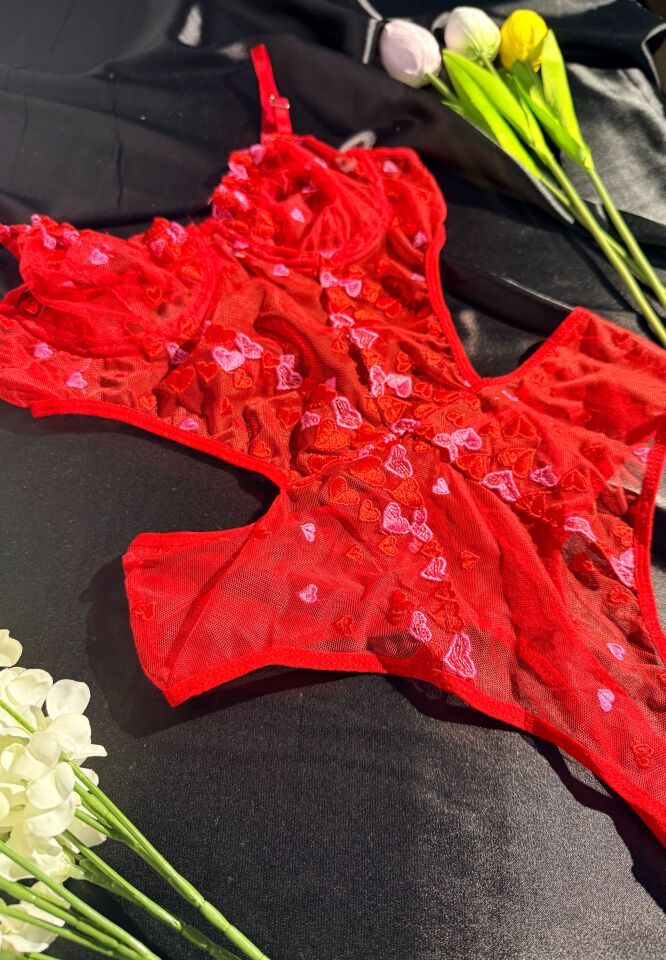 RED DESİRE BODYSUIT